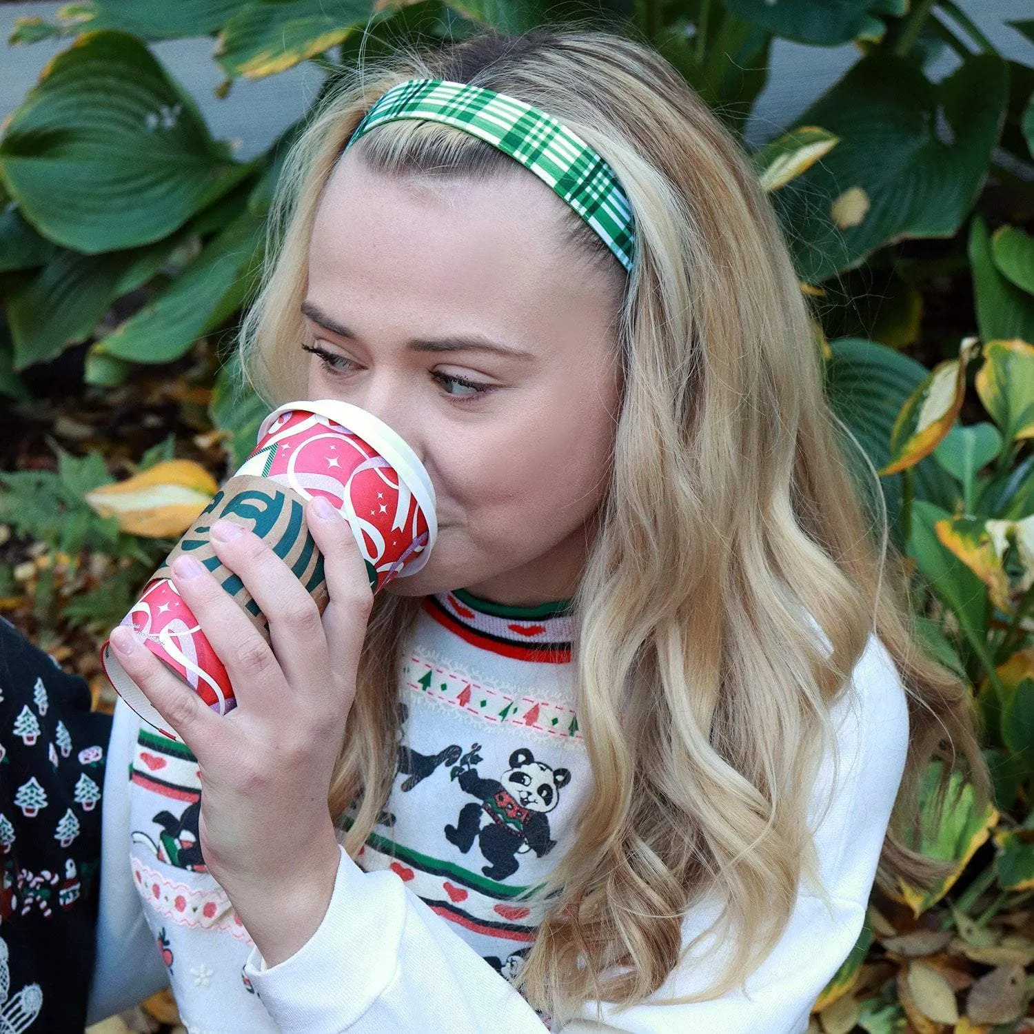 2 Pack | Holiday | Mad for Plaid Green | Bling Silver Beauty