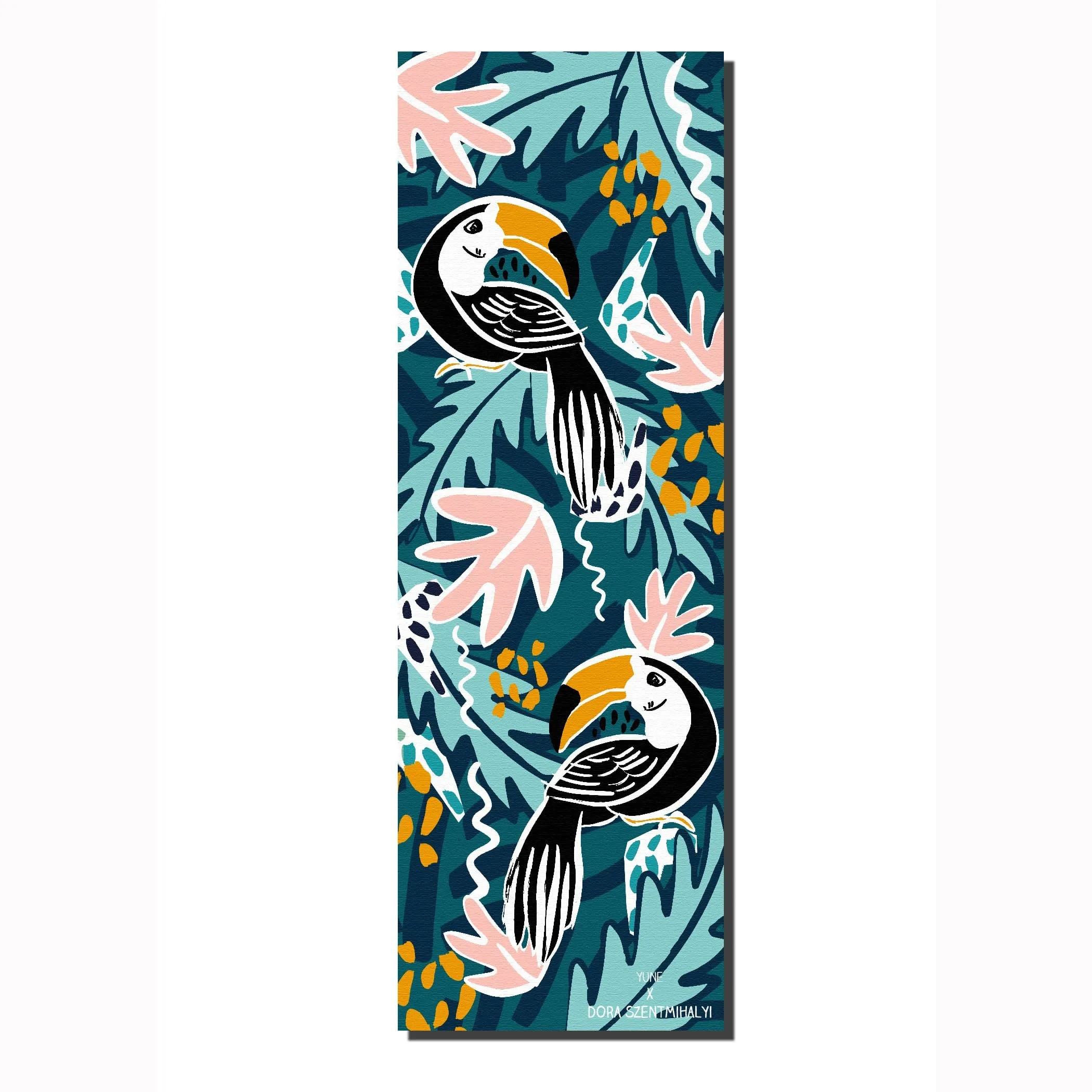 5mm Yoga Mat Dora Szentmihalyi Toucan