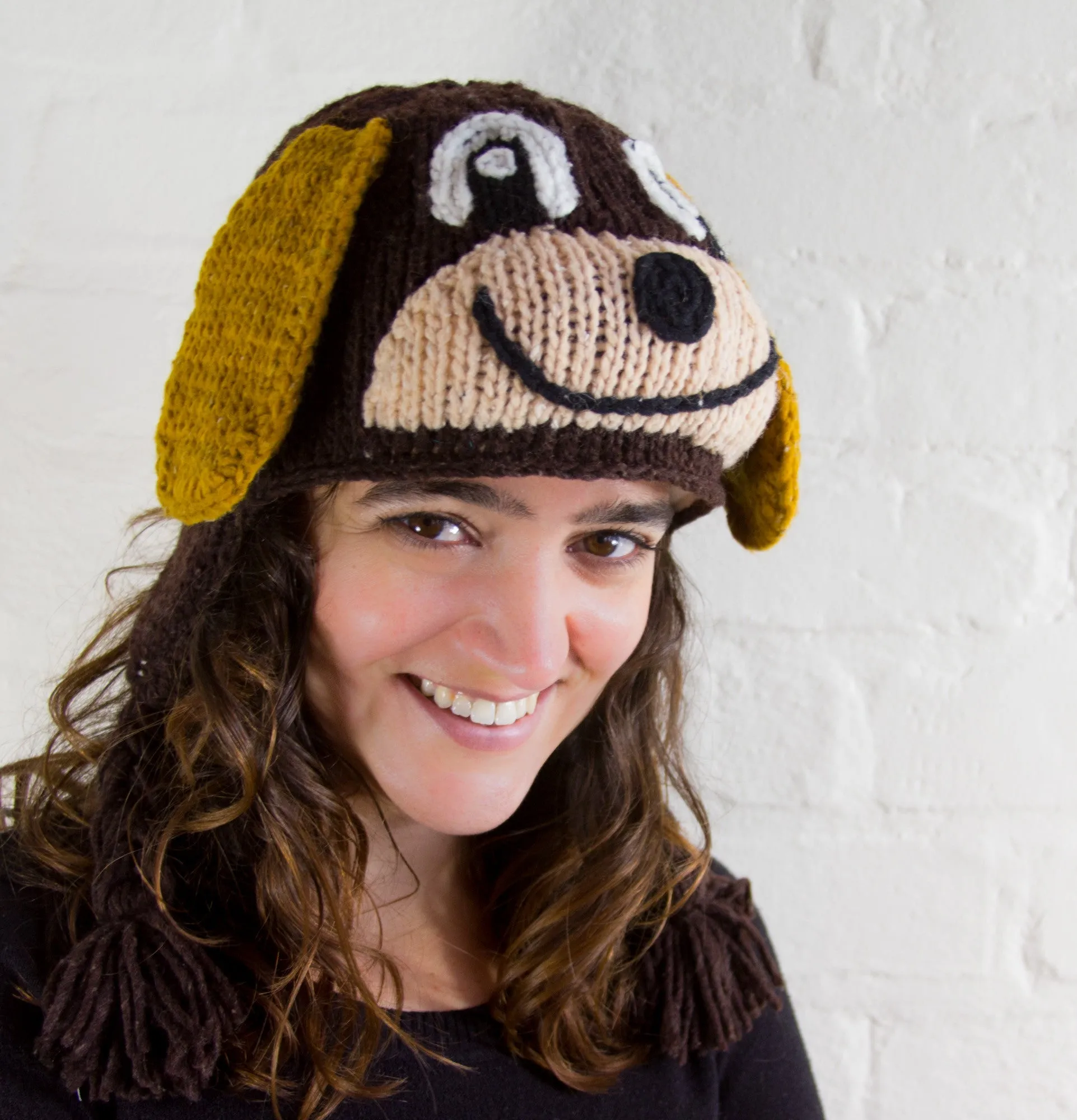 Adorable Animal Hat with Partial Fleece Lining