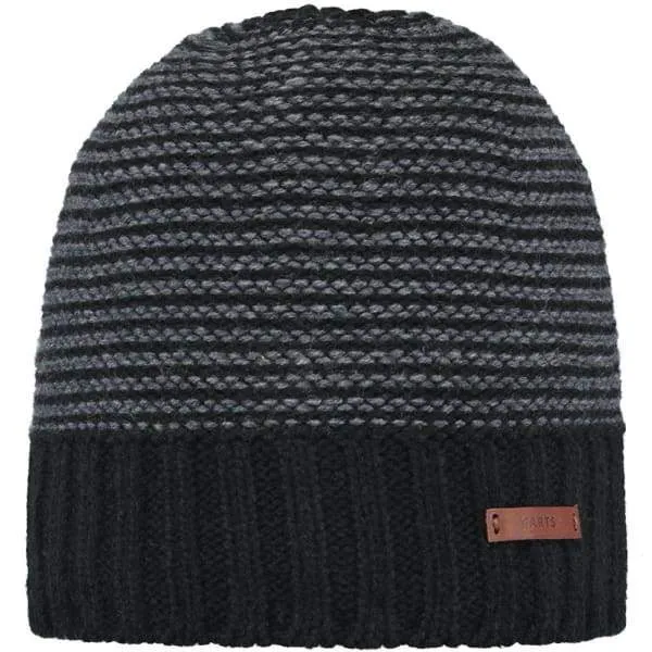 BARTS  - David Mens Beanie Hat - Black