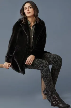 Black Faux Fur