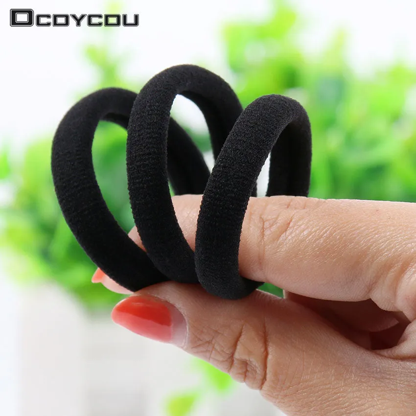 Black Women Elastic Cloth Hair