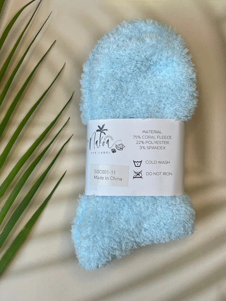 Cosy Lounge Socks - Aspen - Arctic Blue