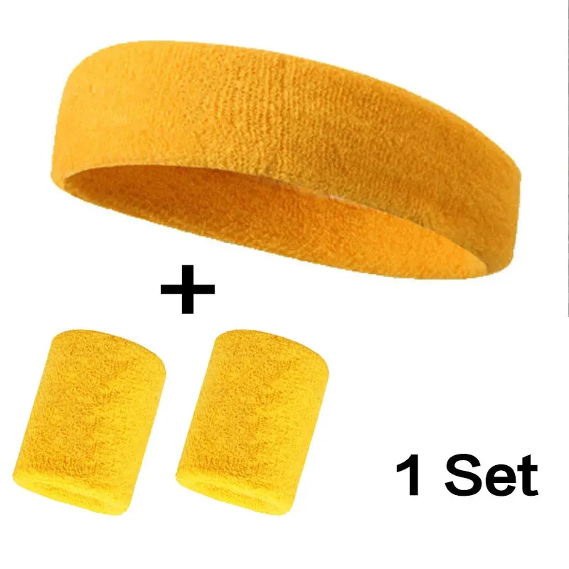 Elastic Cotton Sports Headband for All Ages