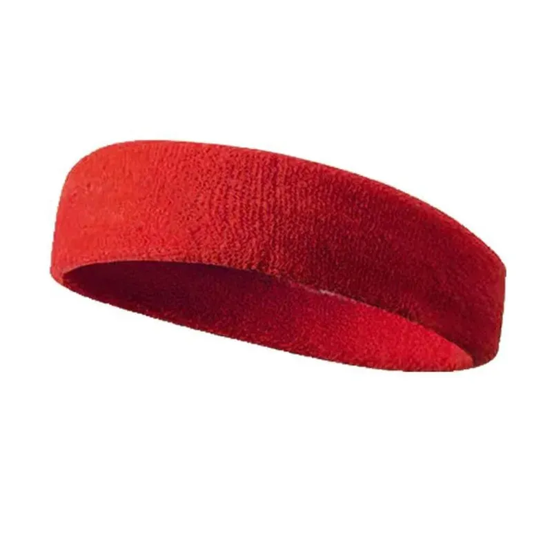 Elastic Cotton Sports Headband for All Ages