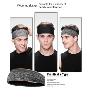 Elastic Sports Headband for Men and Women