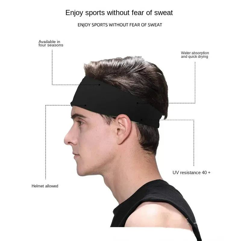 Elastic Sports Headband for Men and Women