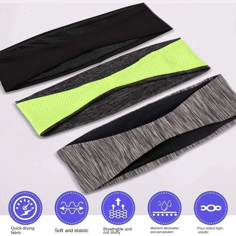 Elastic Sports Headband for Men and Women