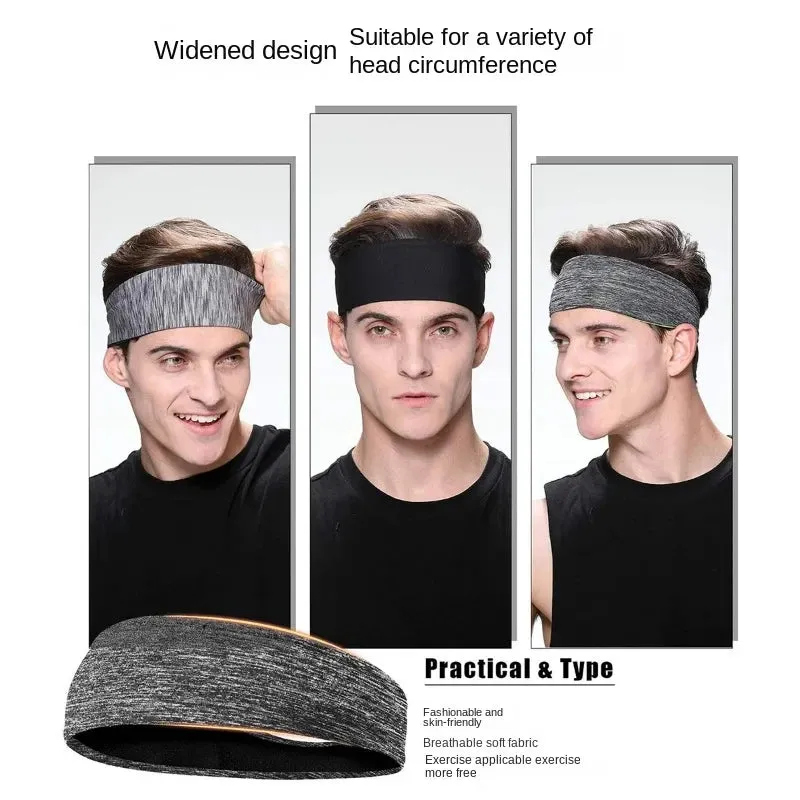 Elastic Sports Headband for Men and Women