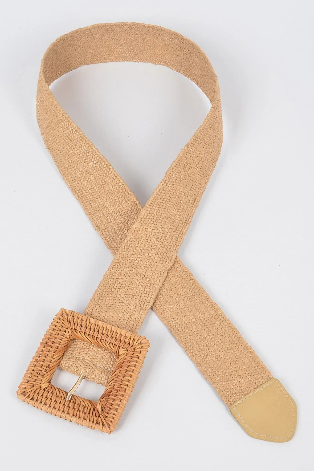 Elastic Twine Buckle Belt