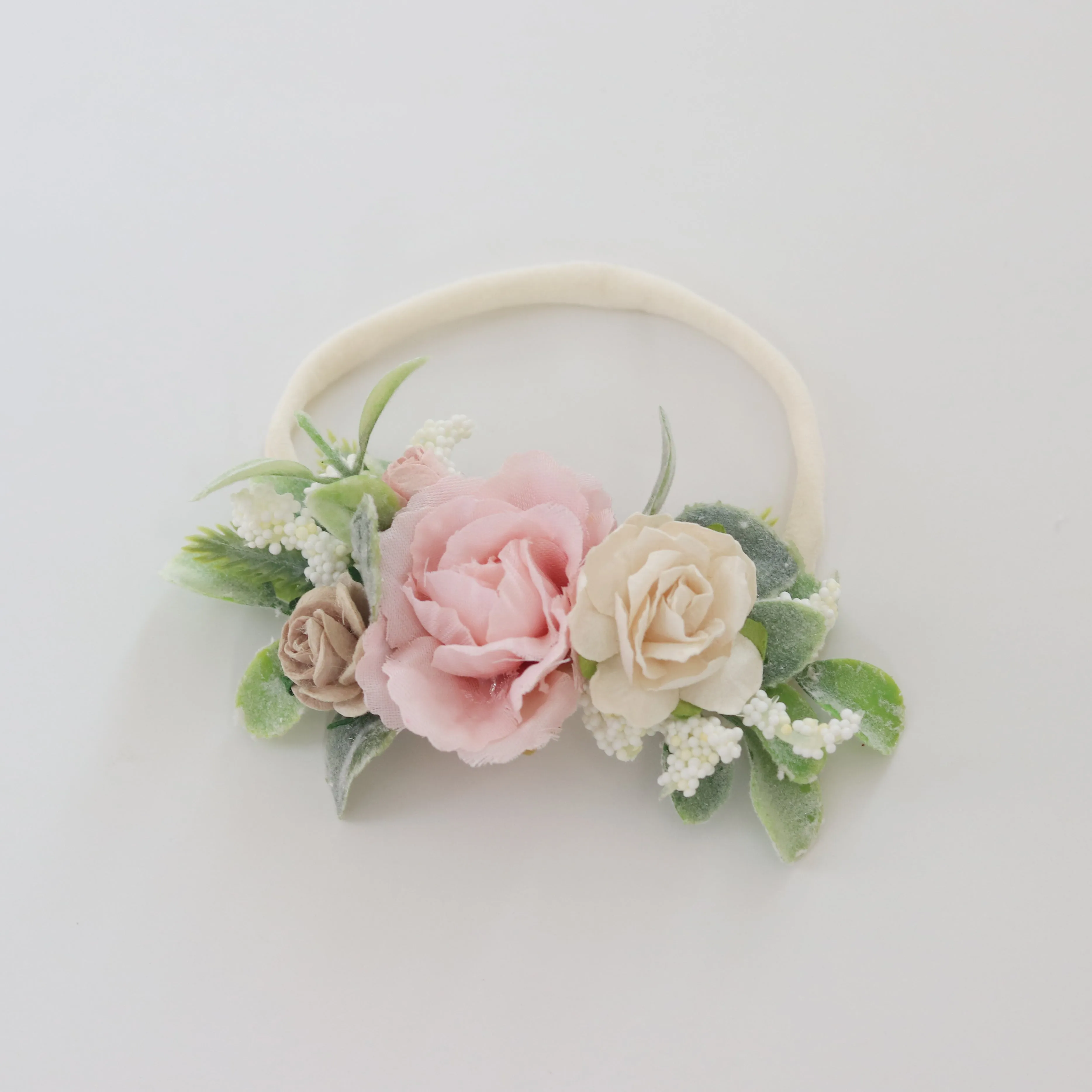 Ella baby floral headband