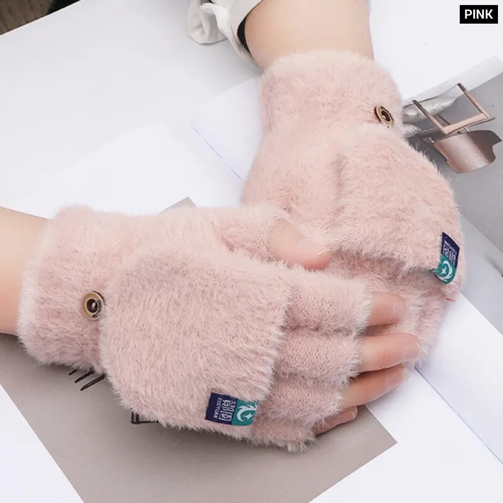 Fingerless Mittens for Winter Protection