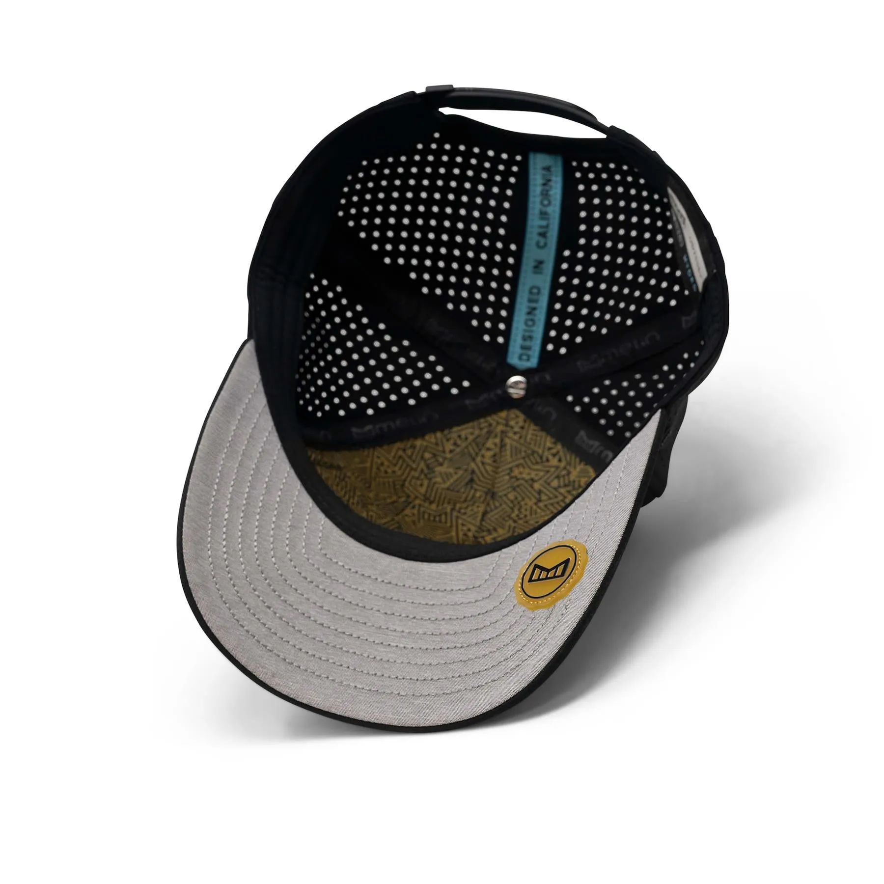 Hydro Odyssey Stacked Cap Black/Gum - 2024