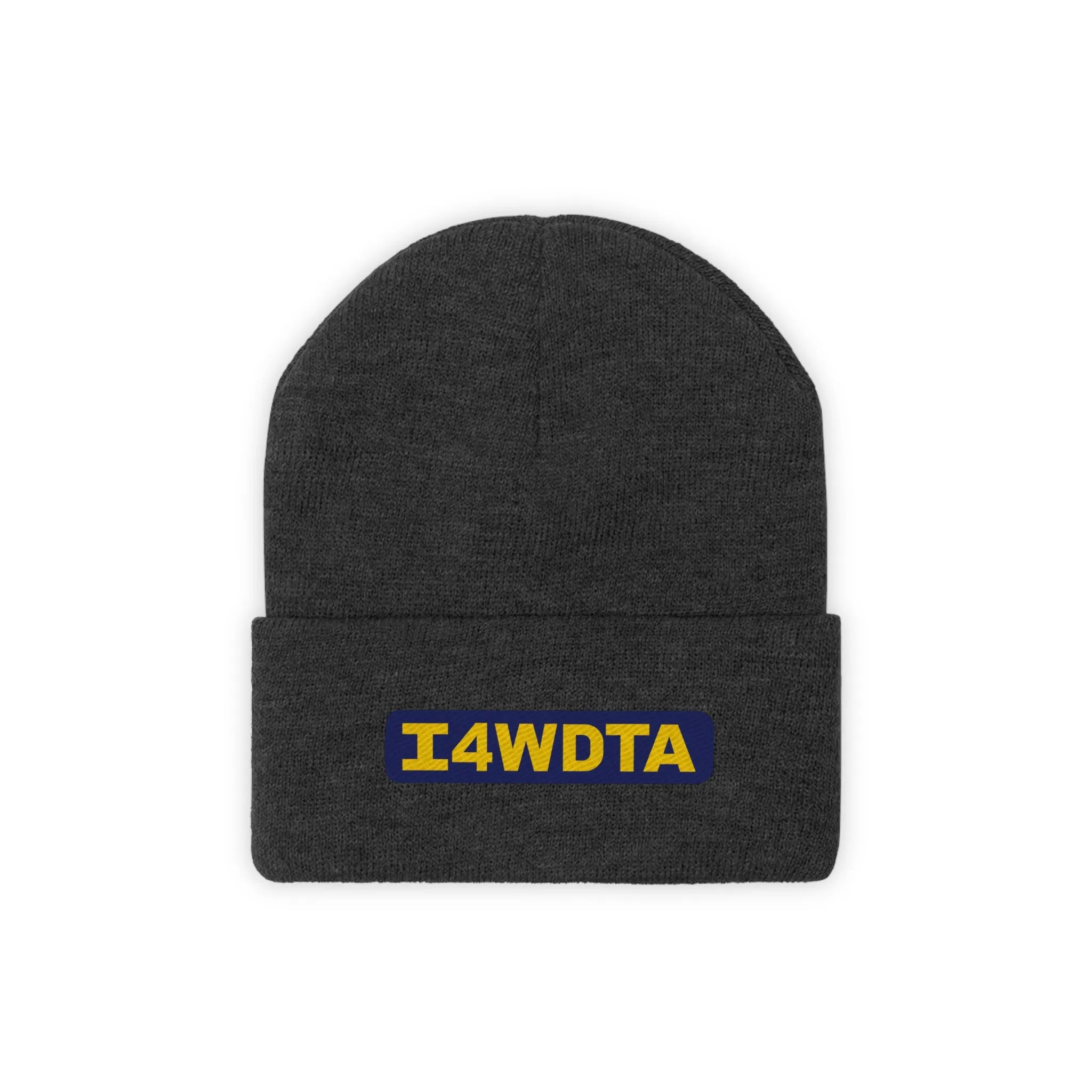 I4WDTA Embroidered Knit Beanie Toboggan - Reefmonkey