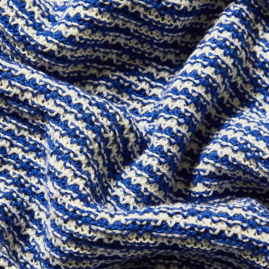 Knitted T-Shirt (Dark Blue)