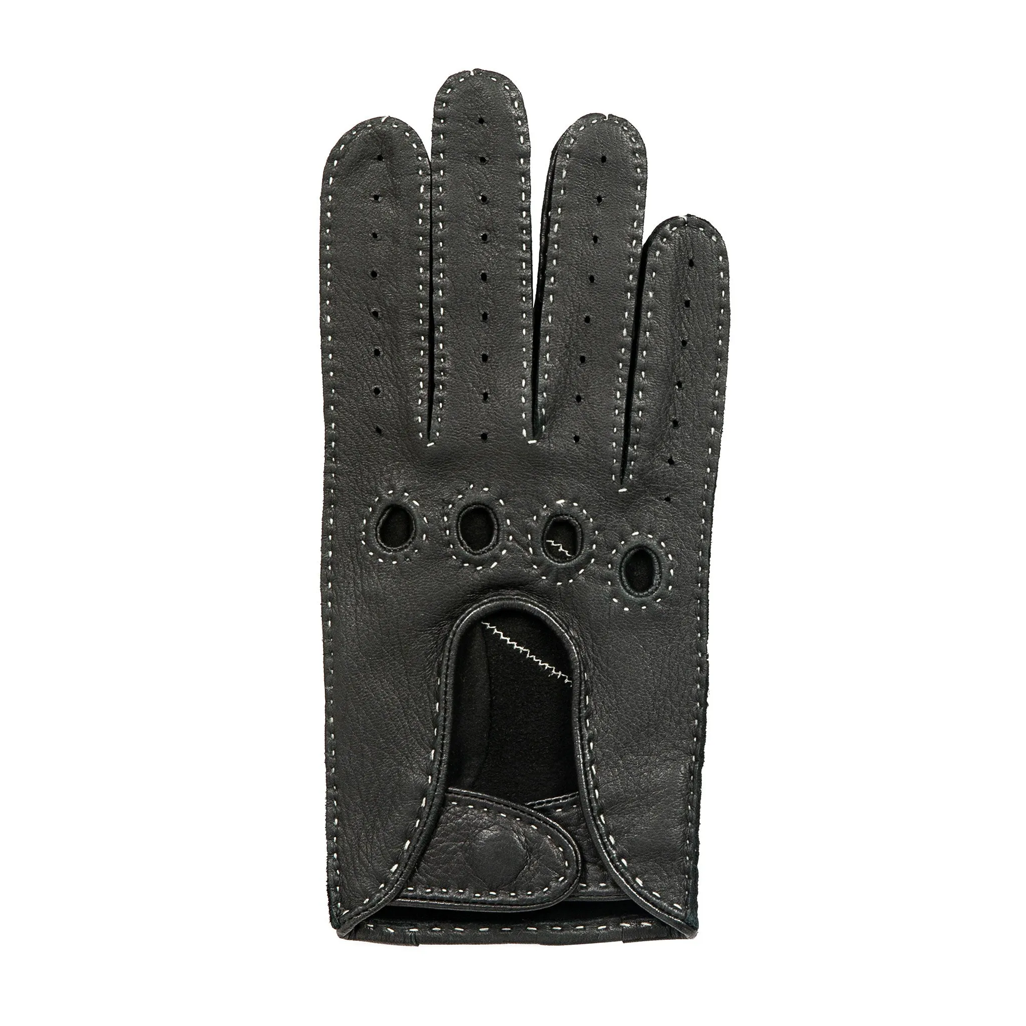 Men's Handsewn Deerskin Leather Driving Gloves