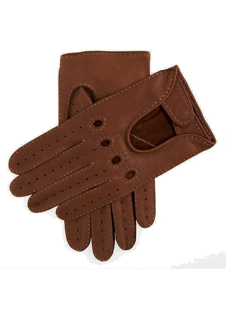 Men's Handsewn Deerskin Leather Driving Gloves