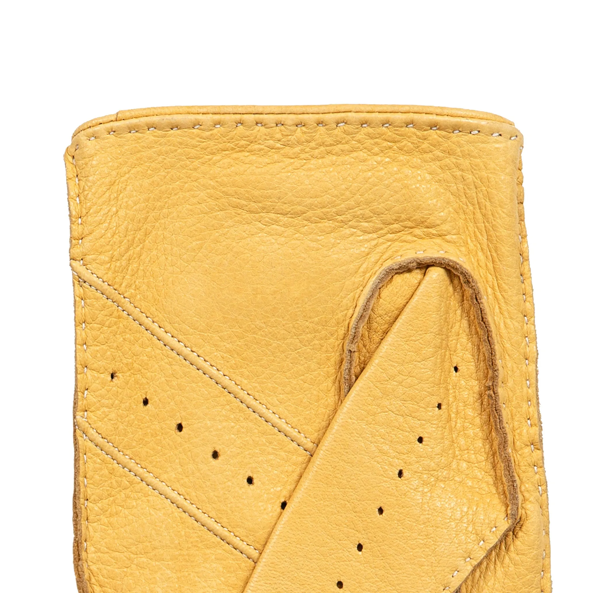 Men's Handsewn Deerskin Leather Driving Gloves