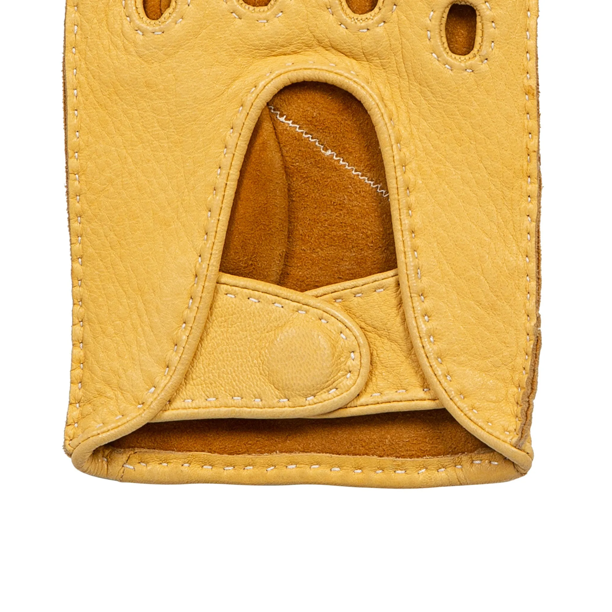Men's Handsewn Deerskin Leather Driving Gloves