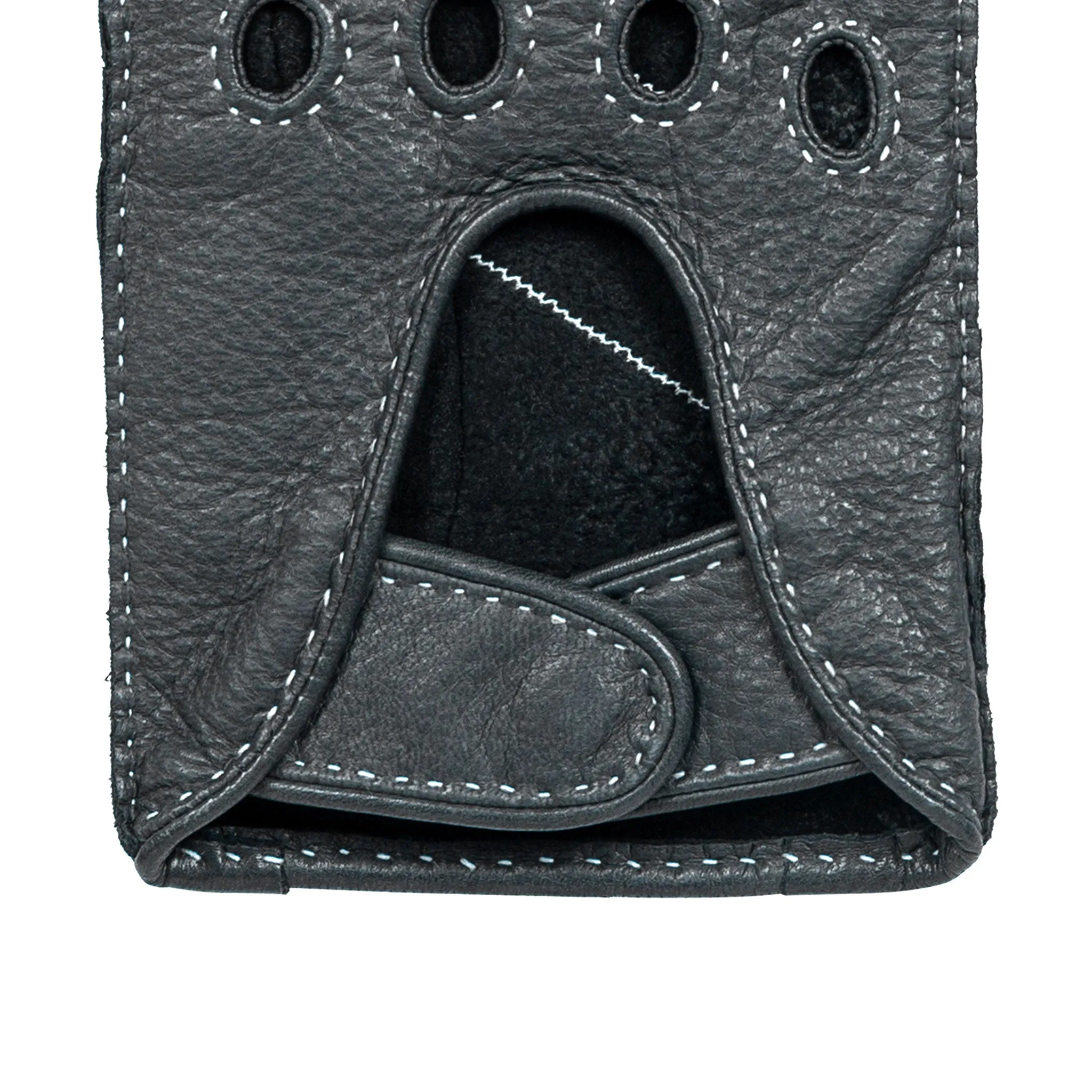 Men's Handsewn Deerskin Leather Driving Gloves