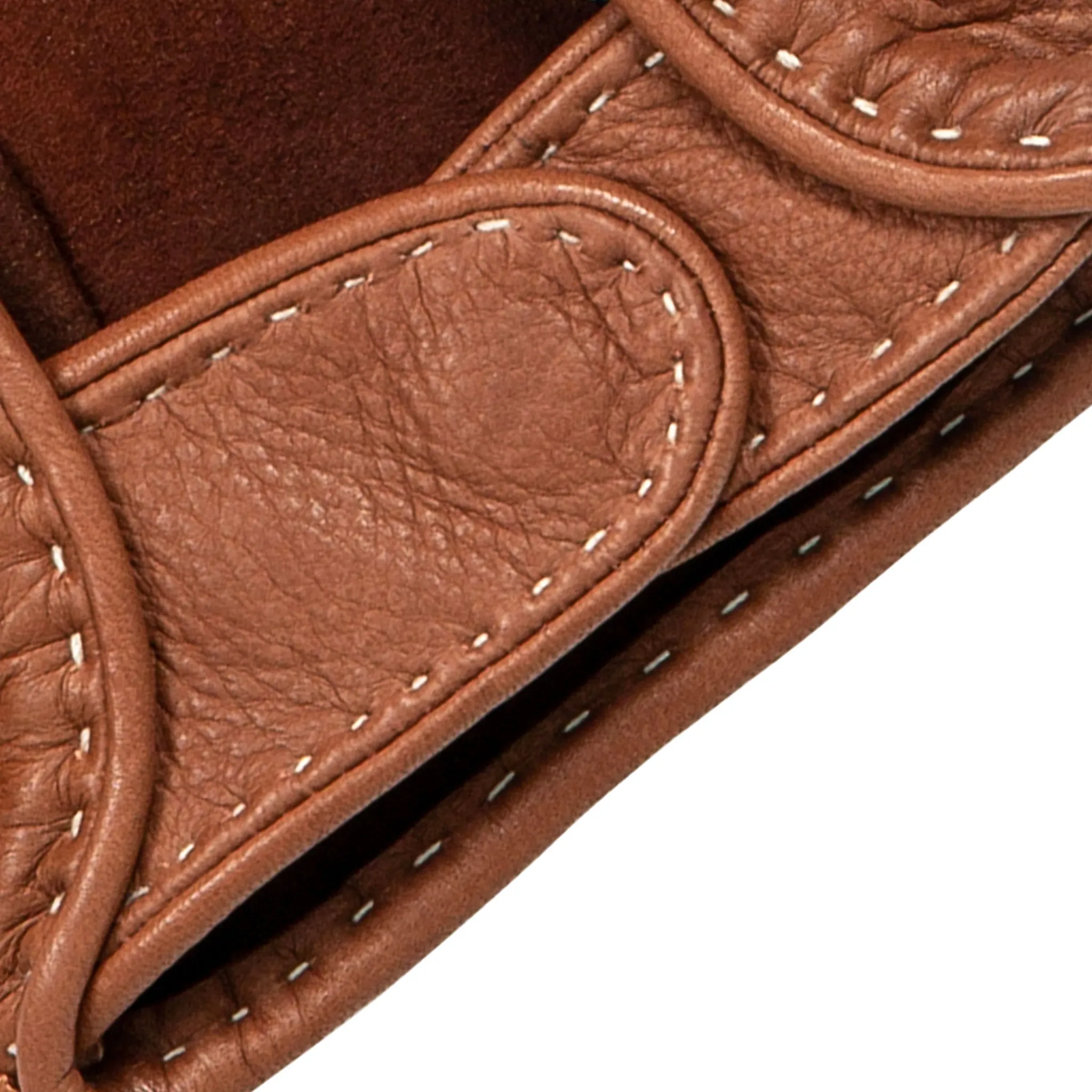 Men's Handsewn Deerskin Leather Driving Gloves