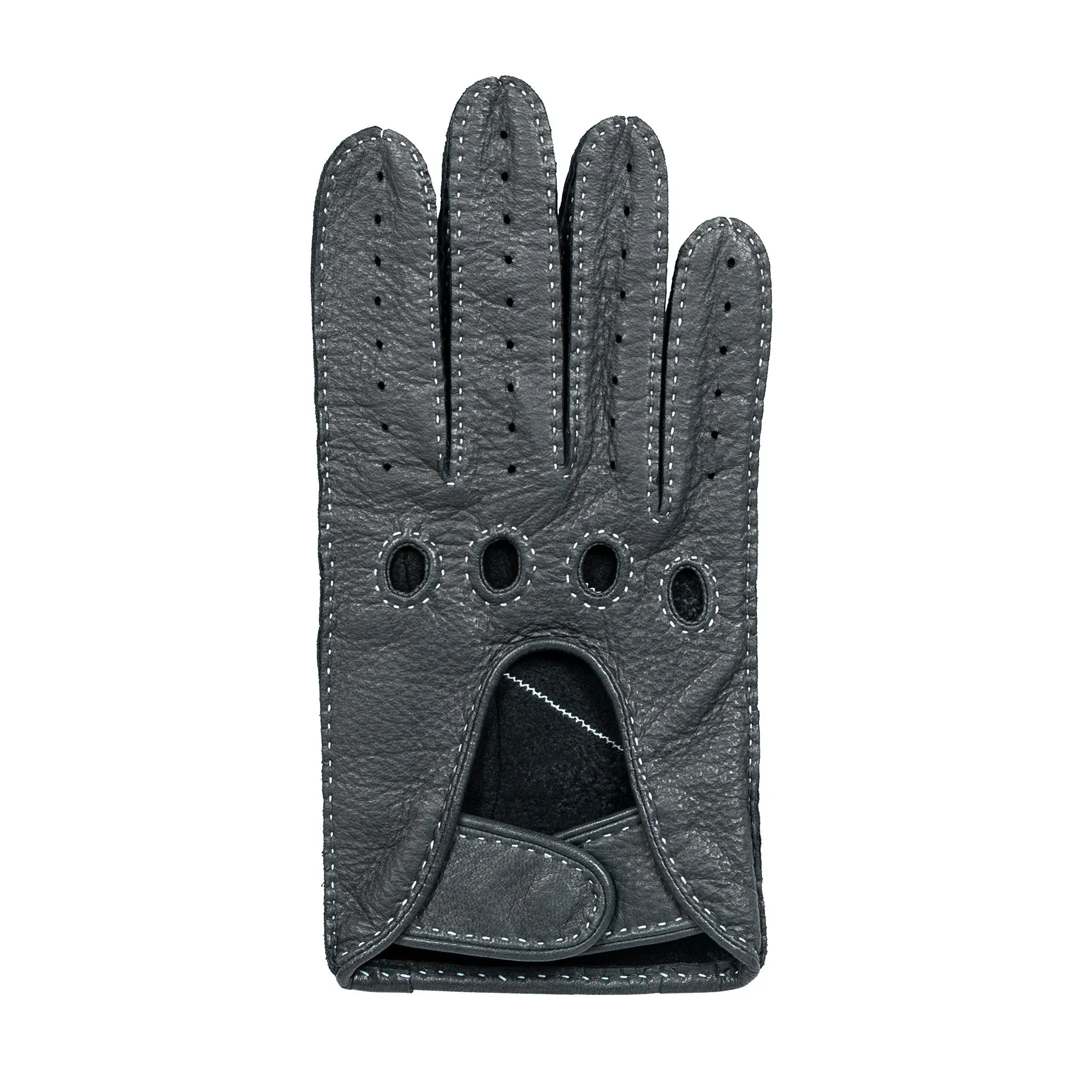 Men's Handsewn Deerskin Leather Driving Gloves