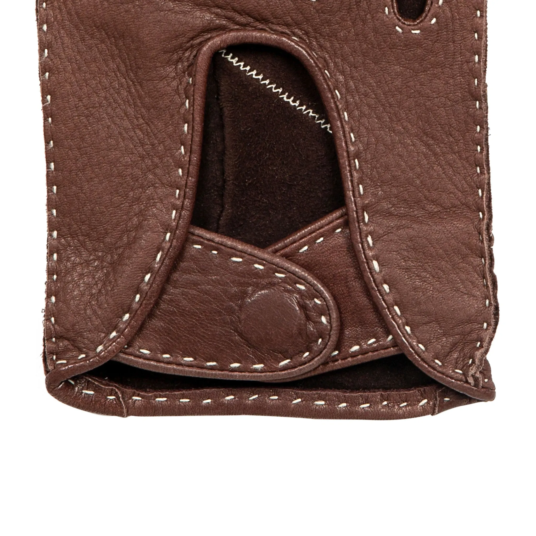 Men's Handsewn Deerskin Leather Driving Gloves