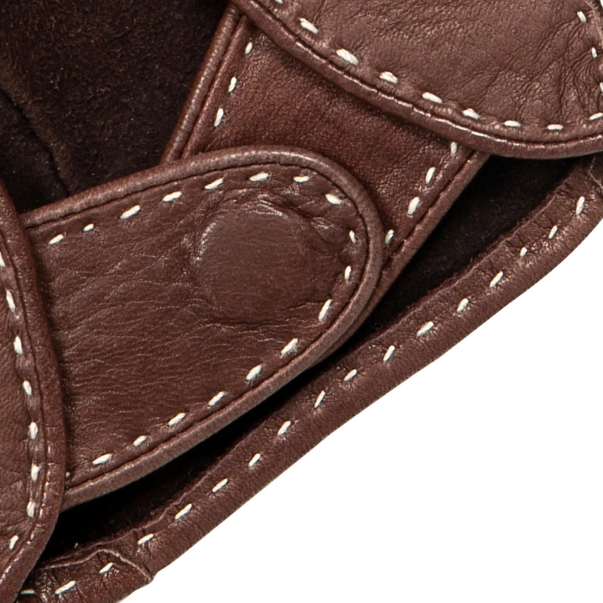Men's Handsewn Deerskin Leather Driving Gloves