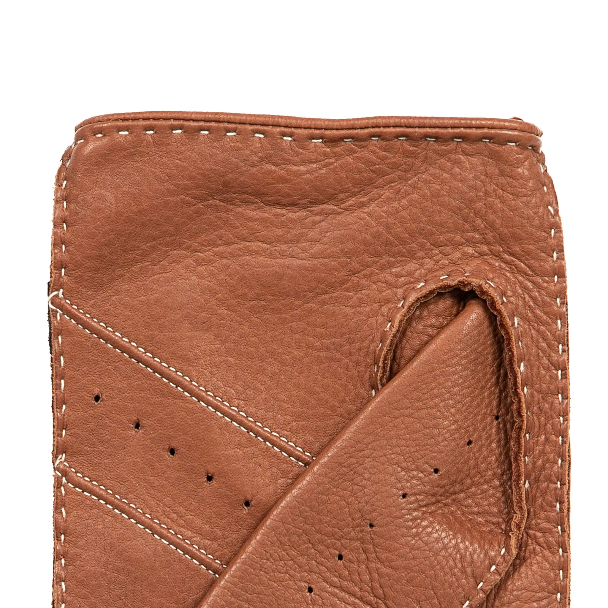 Men's Handsewn Deerskin Leather Driving Gloves