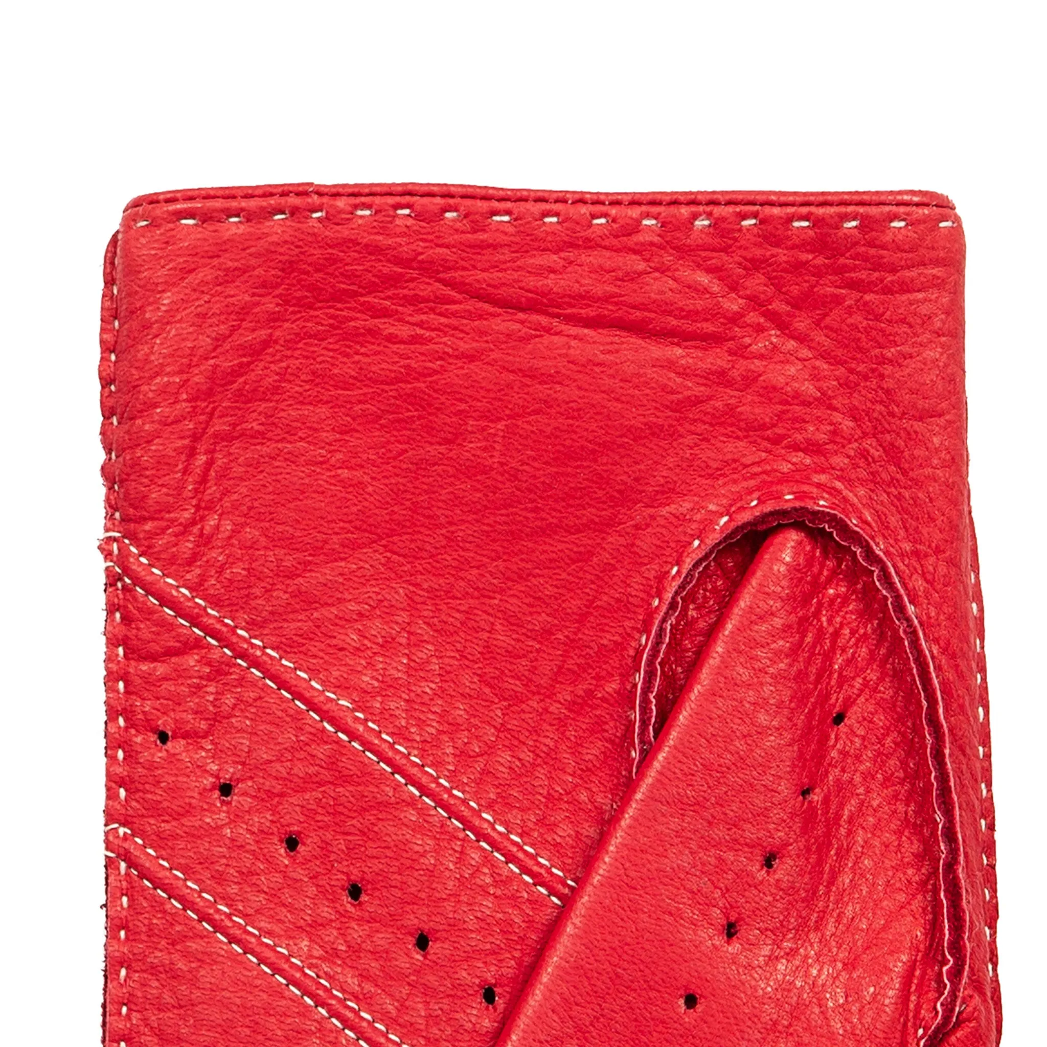 Men's Handsewn Deerskin Leather Driving Gloves