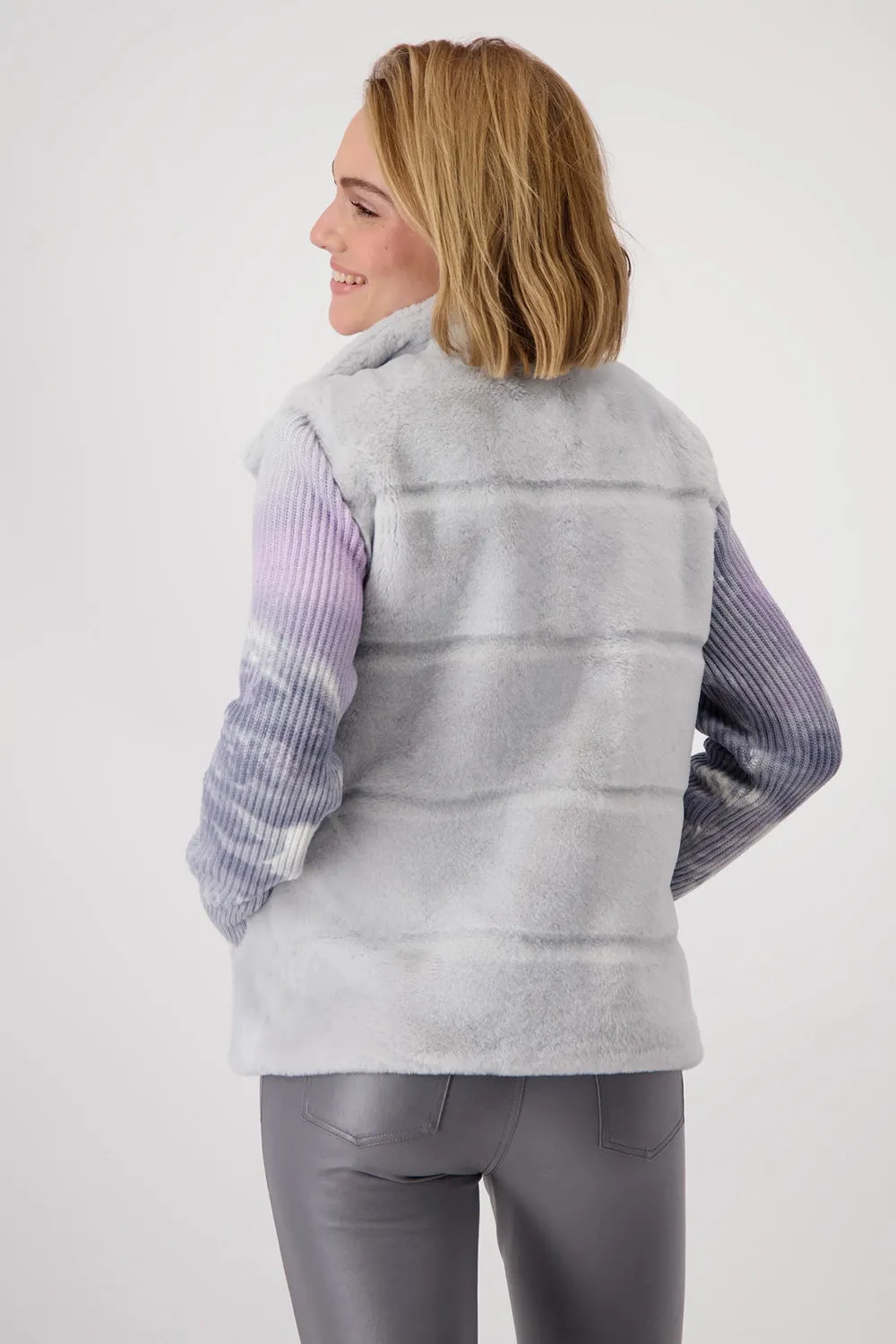 Monari Faux Fur Fleecy Vest 808267