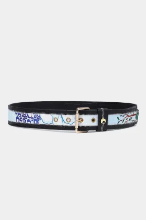 Noir Maru Trimmed Belt