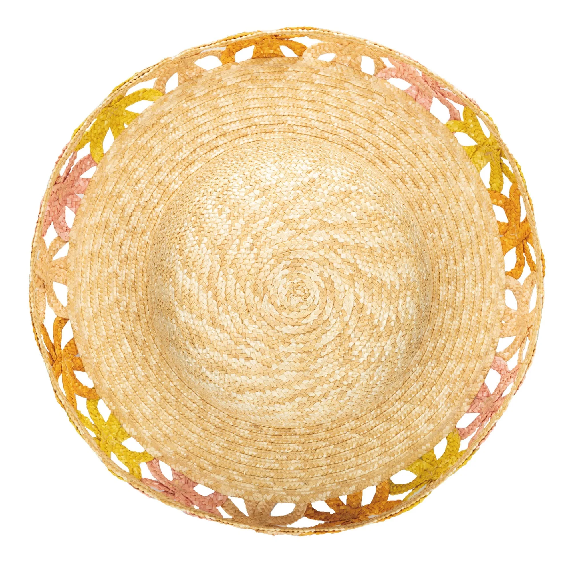 Positano - Women's Turned Up Kettle Brim with Open Weave