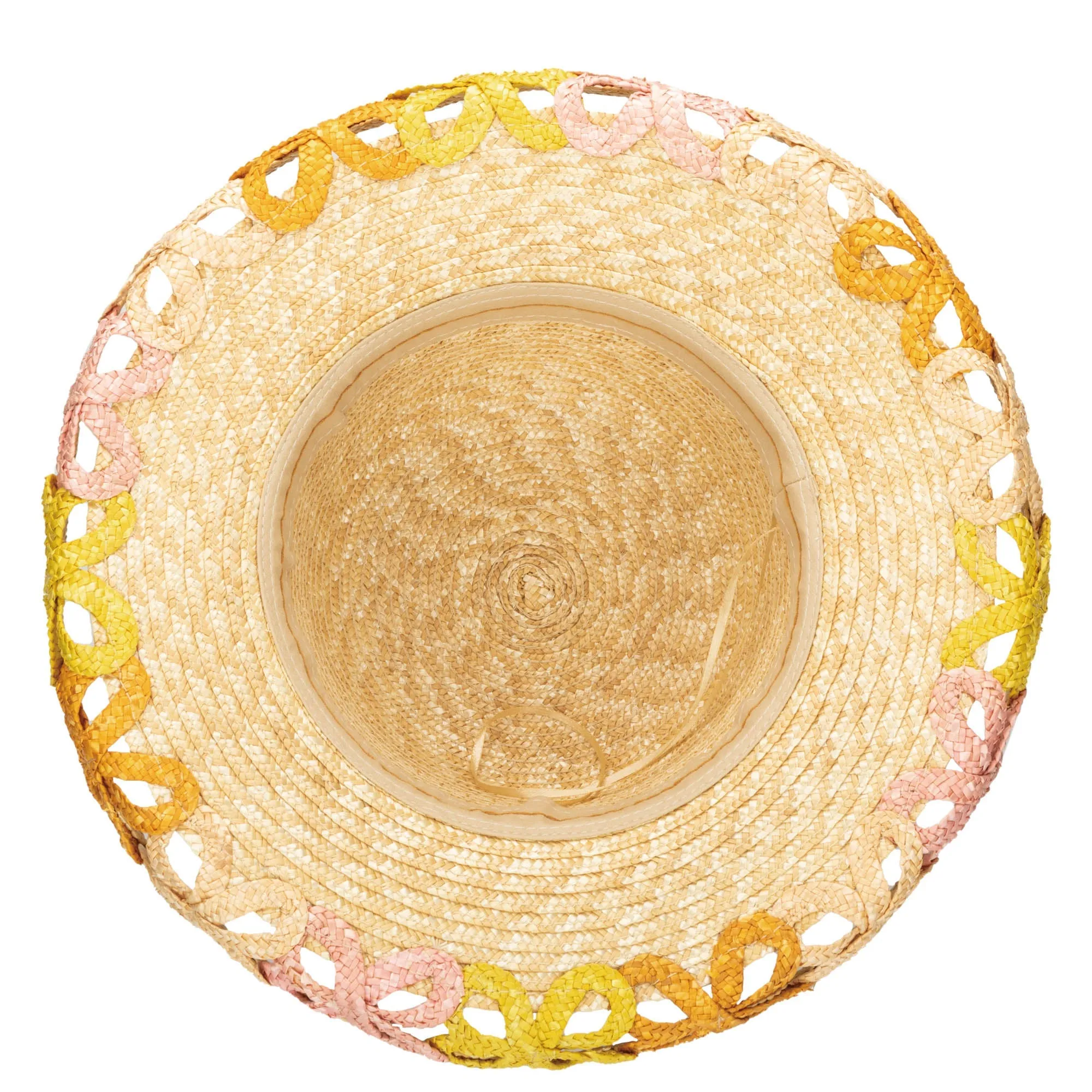 Positano - Women's Turned Up Kettle Brim with Open Weave