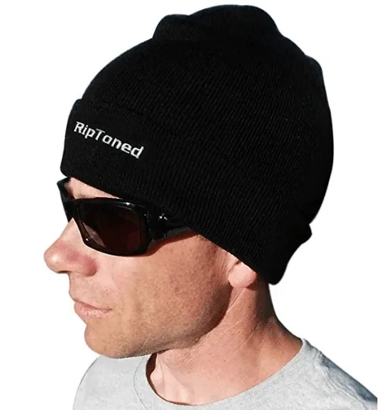Rip Toned Unisex Black Beanie (USA ONLY)