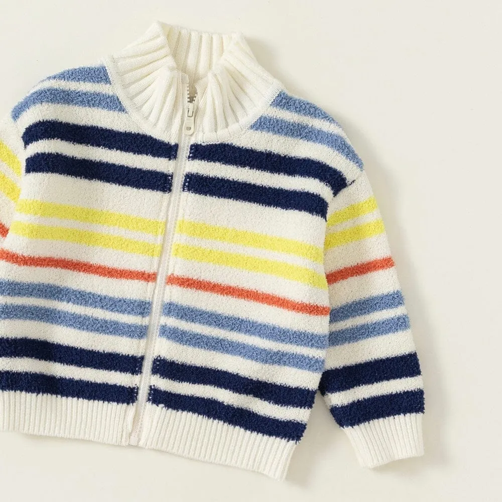 Rylee Color Striped Knit Jacket