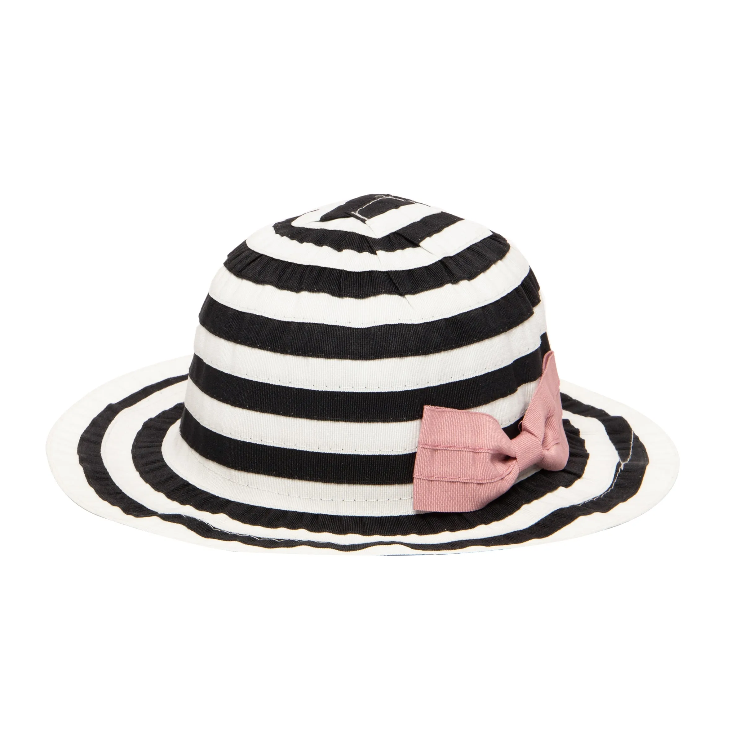 Toddler Ribbon Sun Hat w/ Bow